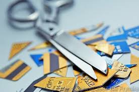 cut up credit cards
